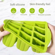 Summer 12-Grid Popsicle Mold Silicone Large Capacity 12-grid Ice Cream Mold Popsicle Mold