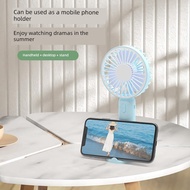 goojodoq goojodoq fan mini fan for student Boutique Desktop Handheld Small Fan USB Rechargeable Port