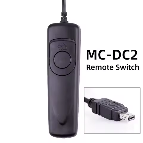 MC-DC2 Wired Remote Switch Shutter Release for Nikon Z7II Z6III Z6II Z7 Z6 Z5 D750 D780 D610 D7500 D