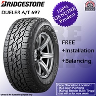 BRIDGESTONE DUELER A/T 697 TYRE (265/70R16) (265 70 16) (265/70/16)