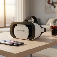 Universal VR Headset for Phones 3D Glasses for iPhone & Android 4.7-6.5 Movies & Games Lightweight