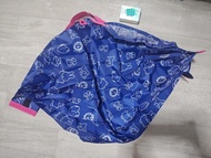Miffy。米菲。米飛。shupatto。blue 藍 。手挽袋。購物袋 shopping bag 環保袋。可摺疊 foldable。風琴式一拉即收。全新 無原包裝 100% new without 