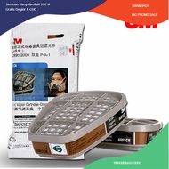 Refill 3M 6001CN Cartridge Filter Organic Carbon Respirator 6001N