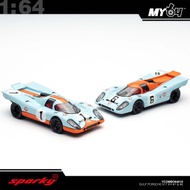[SPARKY] YCOMBO64010 : Gulf Porsche 917 KH #1 & #6 (2 Car Set)