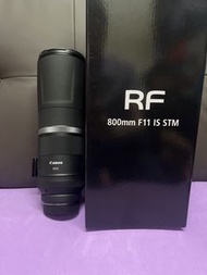 完美無瑕 全套有盒 Canon RF 800 800mm F11 IS STM 