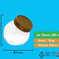 SHERU SPICE Jar 200 ml unique spice jar spice jar premium chili sauce jar
