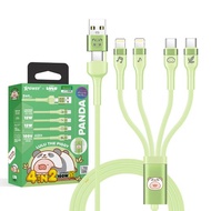 XPower x 罐頭豬LuLu BC24 罐頭豬LuLu 8合1 2出4 100W PD充電線