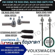 VW (OEM) TIE ROD END, RACK END (SET) FOR AUDI A3 [8P, 8V] '03-20YR / AUDI Q2 [GAB] '16YR-ON / AUDI Q