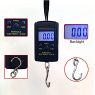 Pocket LCD Digital Electronic Luggage Scale 40kg Fishing Hanging Electronic Scale