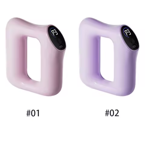 Multifunctional Full Body Fascia Ring W/ 5 Modes Deep Tissue Massage Gun Vibration Fascial Ring Mass