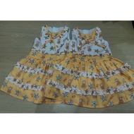 Arpanet girl/Set/Yellow Tiger Dress size 3