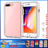 (Mobevo) JETech Case iPhone 8 Plus iPhone 7 Plus 5.5Inch, Non-Yellowing Shockproof Phone Bumper Cove