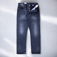 ETERNITY - Straight Fit Washed Grey Men's Regular Jeans - Men's Long Jeans