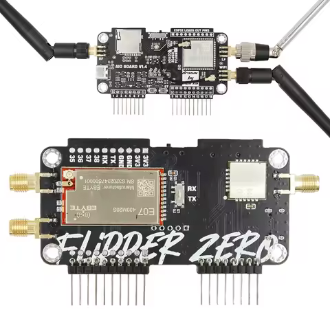 For Flipper Zero Multiboard Expansion Board WiFi NRF24 + ESP32 Expansion High Gain CC1101 Module NRF