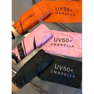UV 50 fold pocket umbrella ultra light and small portable sunshade black glue anti UV female sunny a