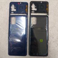 HOUSING BACKDOOR CASING FULLSET BAZEL SAMSUNG GALAXY M51 Original 2020 BACKDOOR+MDDLE PLATE BAZEL