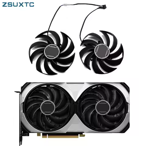 95MM PLD10010S12HH RTX4070 GPU fan for MSI games GeForce RTX 4070 4070Ti super Ventus 2X graphics ca
