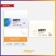 Happy A4 paper pad/10 sheets / 300gsm/250gsm/200gsm /160gsm watercolor painting