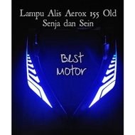 Lampu Alis LED Aerox 155 Old Senja Plus Sein Running Sharkpower