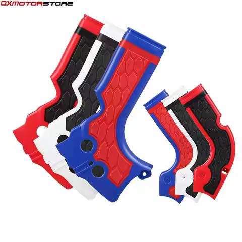 X-Grip Motorcycle Frame Guard Protection Cover For CRF250R 2014-2016 CRF450R 2013 2014 2015 2016 MX 
