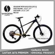 sepeda gunung mtb united shadow nagato - hitam 29/15