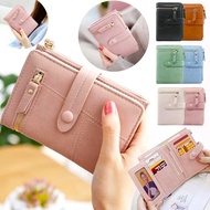 3-Fold【2025 Popular】Women's Wallet Multi-card Holder Purse Korean Style Lady Short Wallet Multi-func