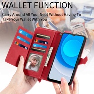 Suitable for Google Pixel 6 7 8 9 10 Pro XL 9A 8A 7A 6A embossed leather zip wallet phone case