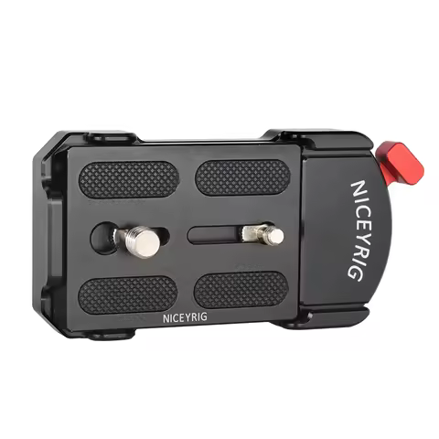 Niceyrig Universal Quick Release (Touch and Go) Tripod Plate Kit for Sony A7C Kinefinity Mavo/TERRA 