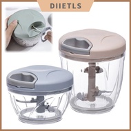 Blender Chili Garlic Chopper Manual Rotary Chopper Slicer Crusher Blender Blender Meat Grinder 500/9