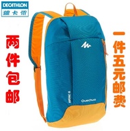 Decathlon outdoor leisure travel light backpack men and women students in bag 10L QUECHUA