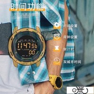 【立減20】運動手錶 智能手錶 NORTH EDGE男士手表運動新品計步器鬧鐘防水數字軍事時鐘學生腕表