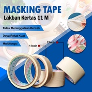 RALPH Masking Tape 11 M Paper Tape – 1 Inch 2 Inch Paper Tape Multifunction Masking Tape Paint Tape 
