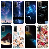 Redmi 9T Case Soft TPU Silicone Xiaomi Redmi 9T 9 T Redmi9T Casing Phone Case Back Cover Starry sky
