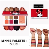 [READY STOCK] DOSE OF COLORS MINNIE MOUSE EYESHADOW AND BLUSH PALETTE MICKEY EYE CHEEK