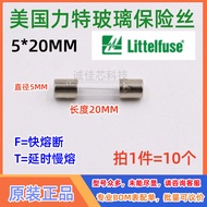 5 * 20 Imported Lite Glass Fuse Tube F315MA400MA T500MA 630MA 800MAL250V