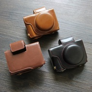 Retro Luxury Digital Camera PU Leather Case Bag box For canon PowerShot G1X Mark III G1XM3 G1X3 Prot