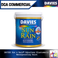 DAVIES Sun & Rain™ Odourless Elastomeric Waterproofing Paint 4L/1Gal