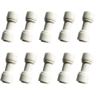 Food-Grade Quick Connector Push-In Tube Fitting,5/16" O.D. Equal Straight Push to Connect part for R