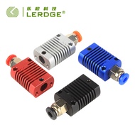 Aksesori pencetak 3D Leji: muncung MK8, paip haba extruder, penyejuk haba MK10 E3DV6, blok aluminium