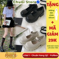 (GOOD QC STANDARD VERSION) Women's doll shoes TYPE 1 with round toe and straps, elegant fashion styl