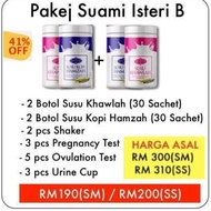 [IKHTIAR HAMIL DAN KESUBURAN] SET SUAMI ISTERI SUSU BUAH ZURIAT KHAWLAH DAN SUSU KOPI HAMZAH