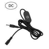 DC5V/DC12-24V 2A USB Touch Dimming Switch Cable 1.5M  Dimmer Controller for Single Channel LED Strip