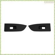 [J X Q K] 1Pair Car Rear Door Window Glass Lift Switch Bezel Armrest Panel   CC 2010-2018 35D867375A