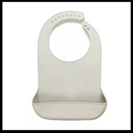 [BUY BUY STORE] CELEMEK MAKAN DEWASA ADDULT APRON BIB TAHAN AIR WATERPROOF SILICONE BERSIH