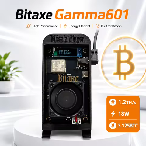 bitaxe gamma 601 1.5th/s 25w BM1370 Bitcoin ASIC Miner BTC miner Lottery Miner home miner