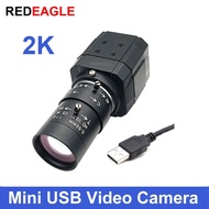 Industrial Mini Usb Webcam 4mp 30fps High Speed Cs 2.8-12mm/5-50mm Varifocal Zoom Uvc Pc Video Camer