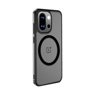 UFLAXE ICEY - For OnePlus 13T / OnePlus 13S Case - CLEAR ANTI-YELLOW Matte Shockproof Hard Case Anti