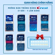 Crest 3D White teeth whitening strips 1 genuine pack