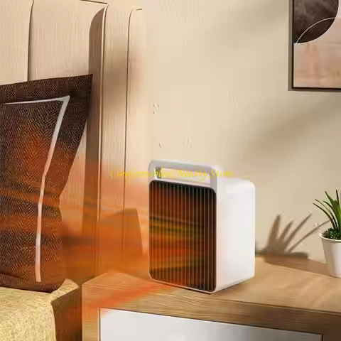 K92B Mini Space Heater Lightweight PTC Ceramic Fast Heating 900W Energy Efficient