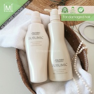 Shiseido SMC Aqua Intensive Shampoo 500ML+ Aqua Intensive Treatment (Dry, Damaged Hair) 500g[Ready stock]